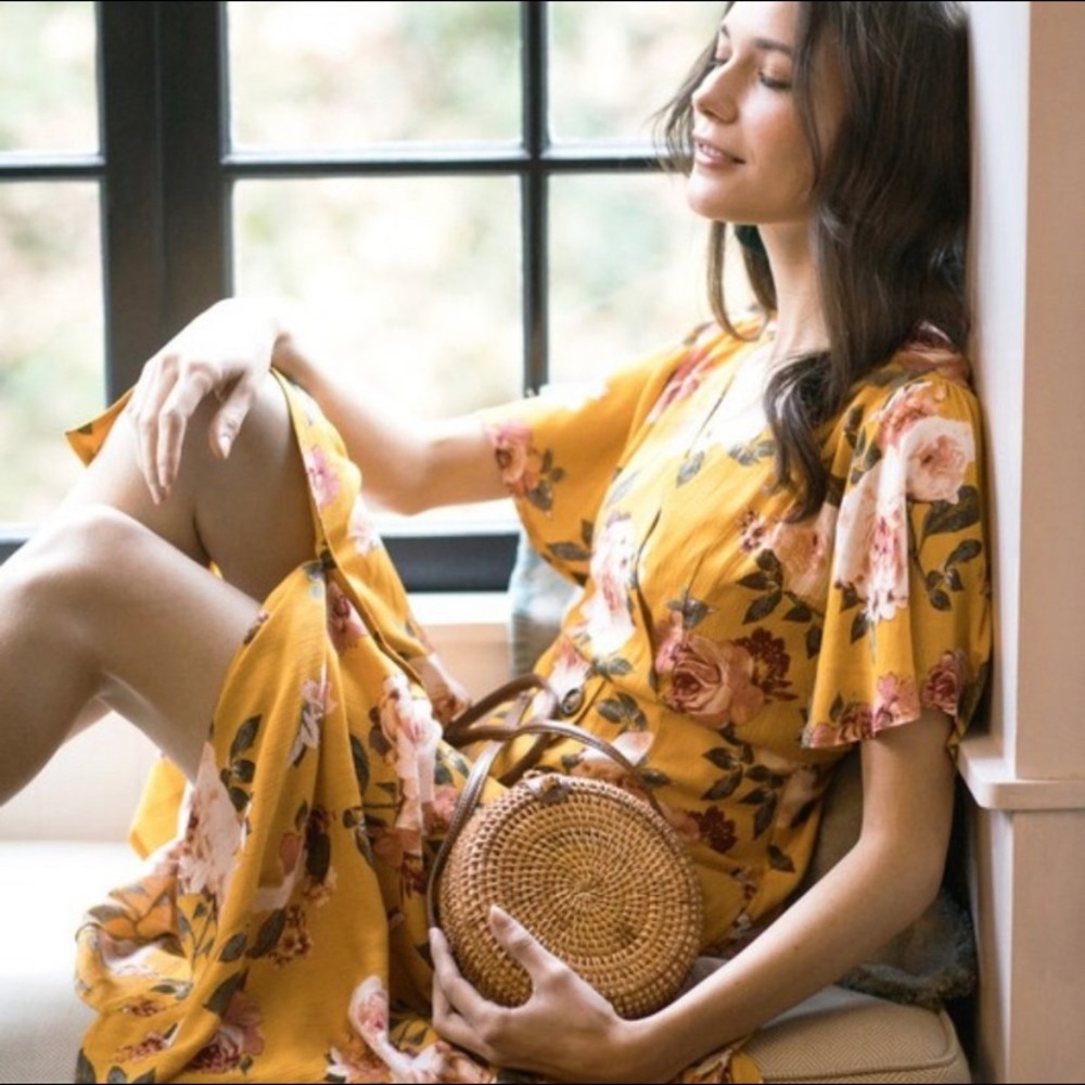 Final Price!🌟Handmade Rattan Crossbody Bag - Picture 4 of 7